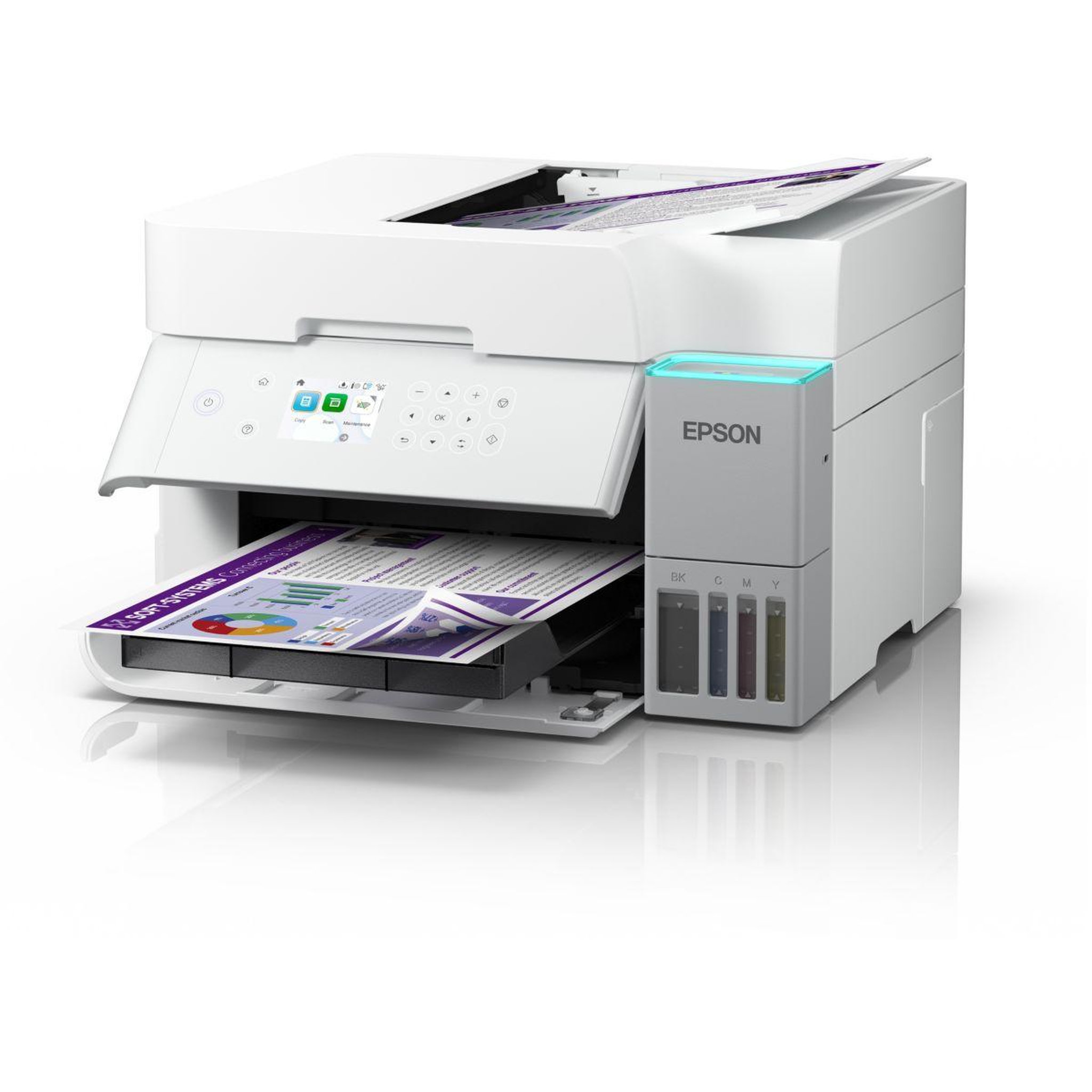Voir la diapositive 2 : Epson Imprimante jet d'encre ecotank et-3956