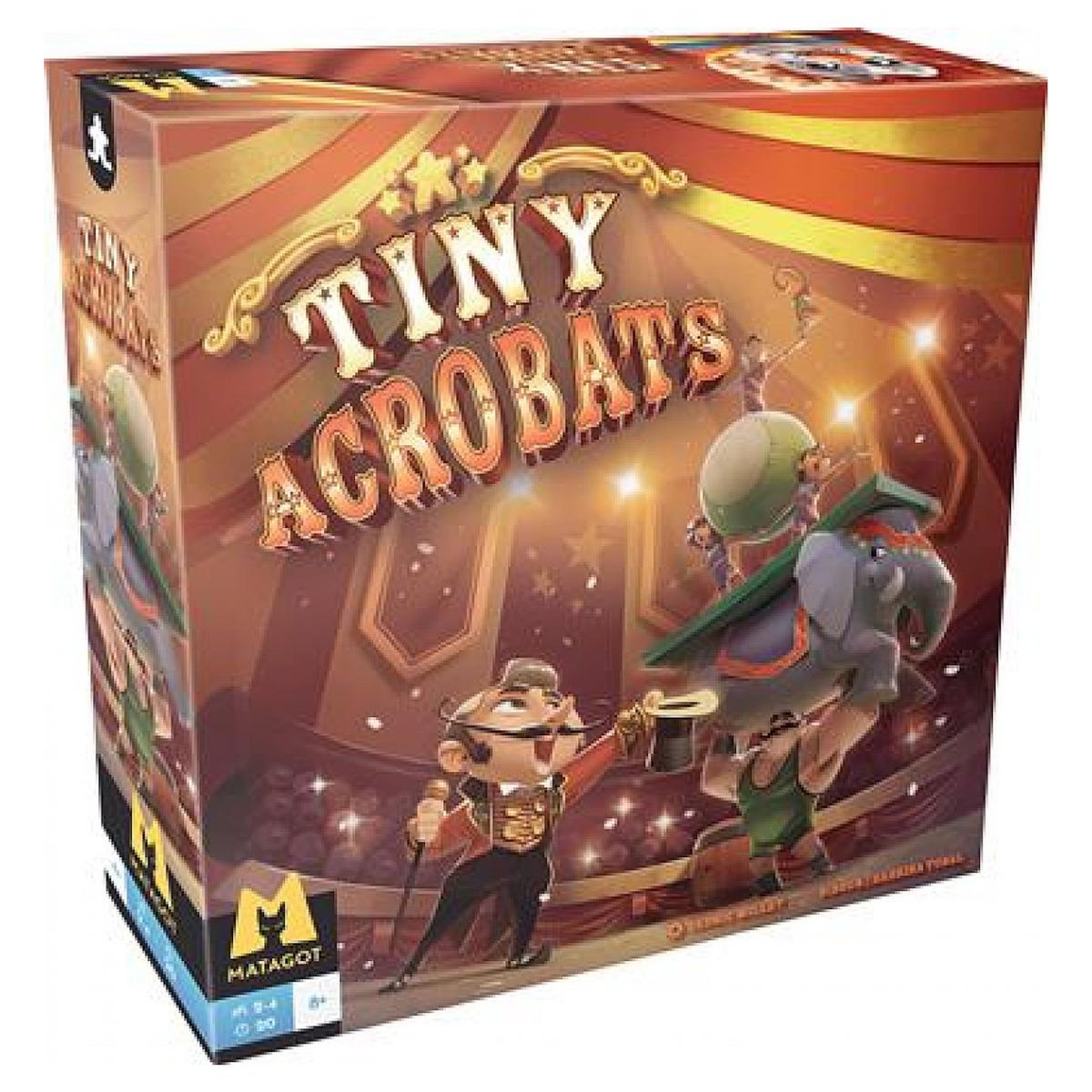 Asmodee Tiny Acrobats le jeu d equilibre