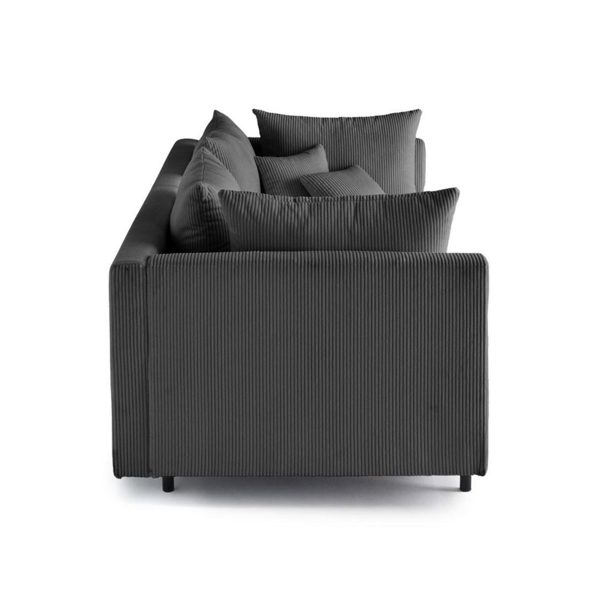 LISA DESIGN Edinburg - canapé modulable 2 places - en velours côtelé