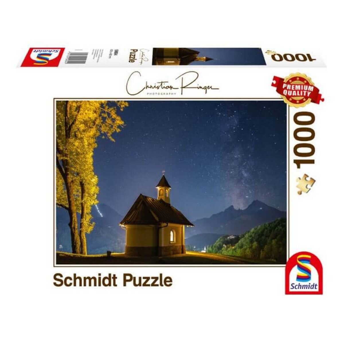 Schmidt Puzzle 1000 pièces : Voie lactée De Lockstein, Christian Ringer