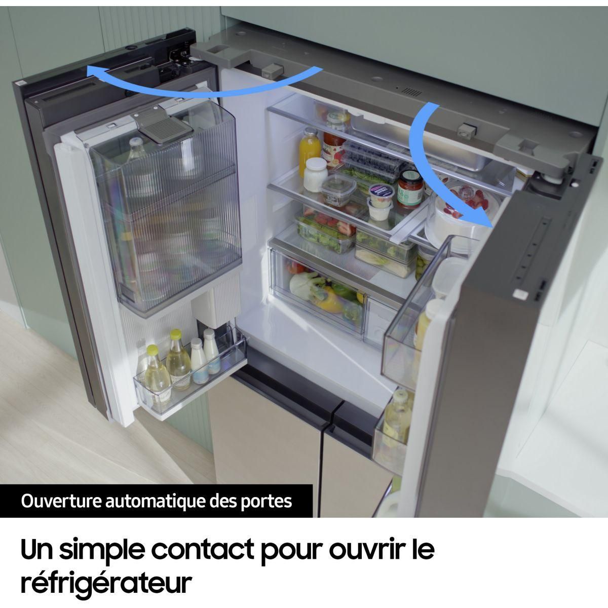 Samsung Réfrigérateur Américain RS90F66BET Bespoke AI Family