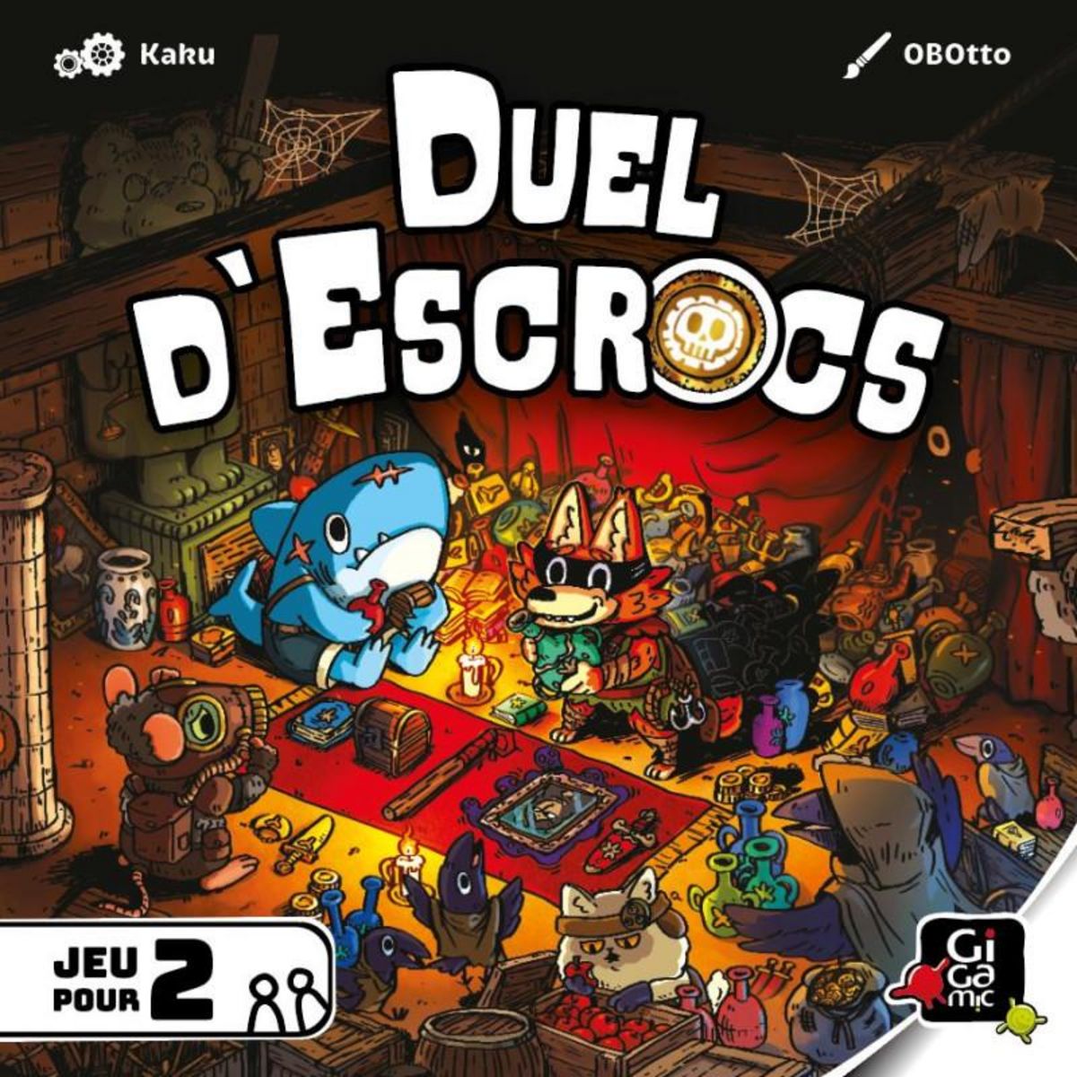 Gigamic Jeu d'ambiance Gigamic Duel d Escrocs