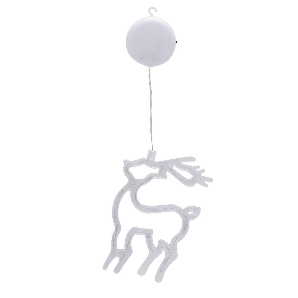 WERKAPRO Renne lumineux à pile 10LED  18 x 13 x 1cm