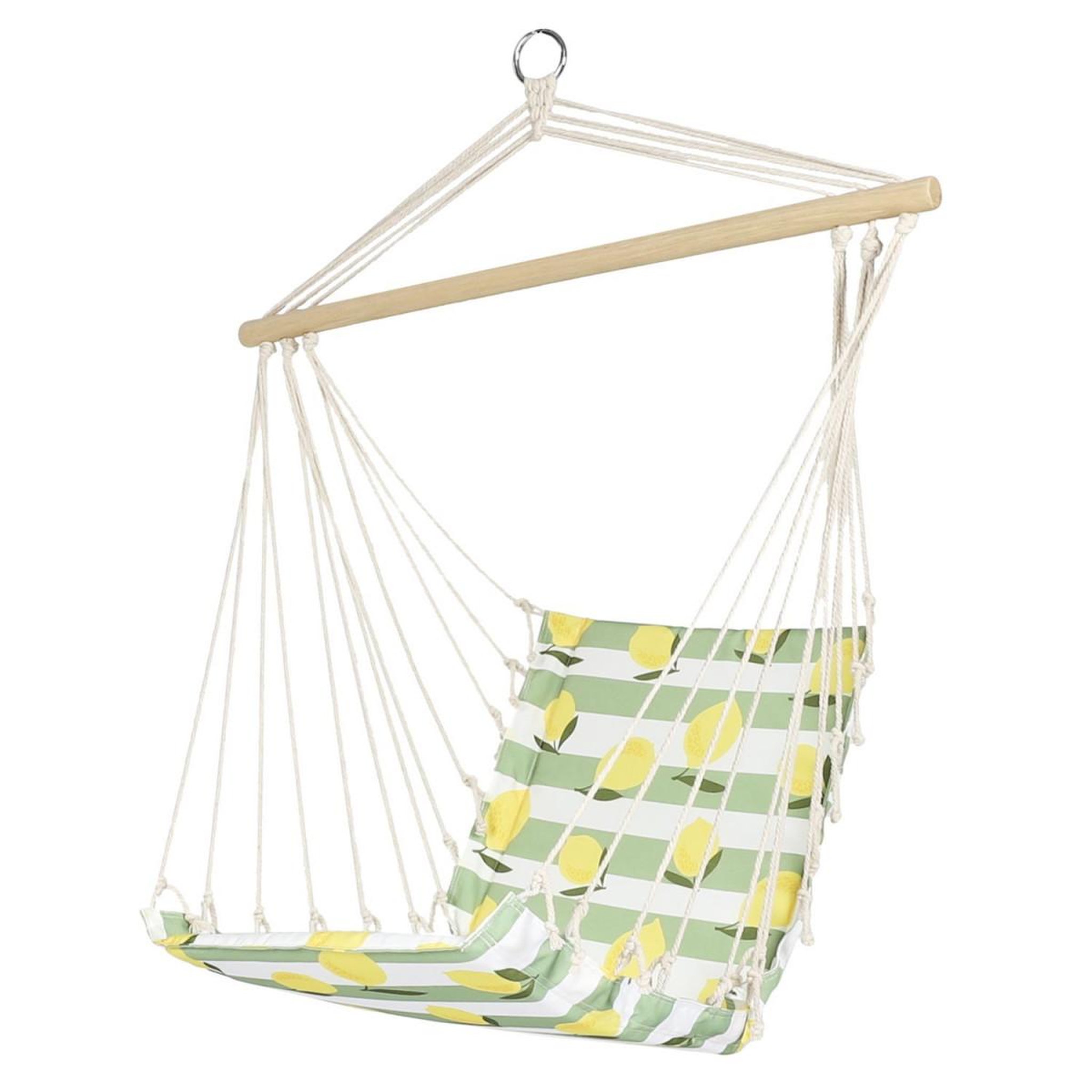 The Home Deco Factory Chaise suspendue  citron  50cm jaune & vert