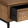 Voir la diapositive 3 : ATMOSPHERA Console 2 Tiroirs Design  Danik  110cm Naturel