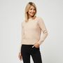 Voir la diapositive 1 : INEXTENSO Pull beige femme