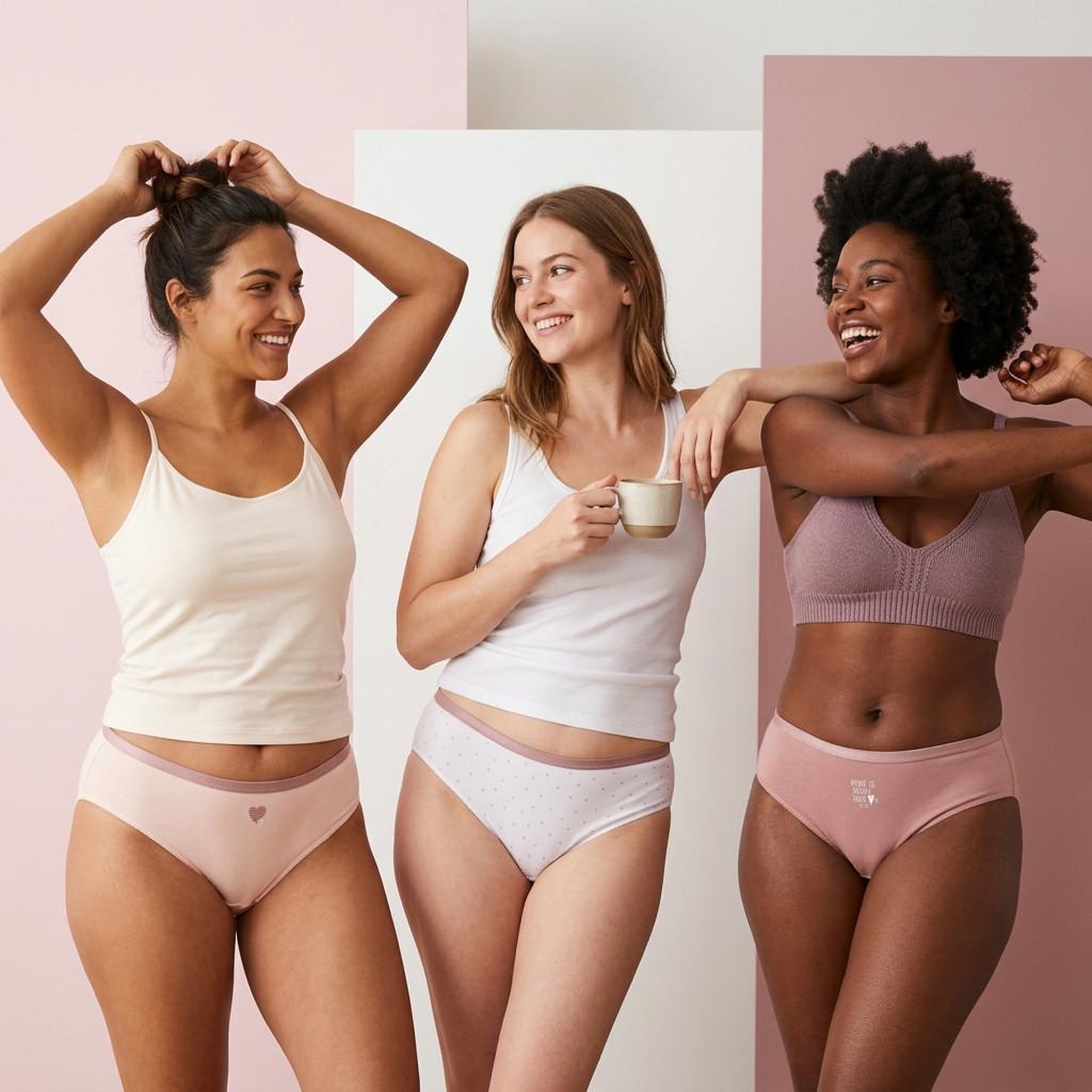 Voir la diapositive 6 : OZABI OZABI Pack de Culottes Femme Coton – Lot de 6
