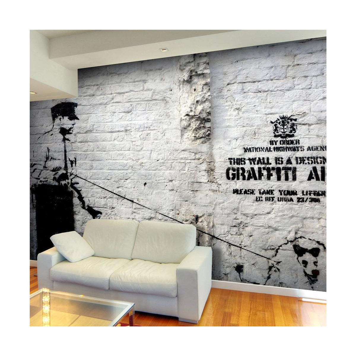Paris Prix Papier Peint  Banksy - Graffiti Area