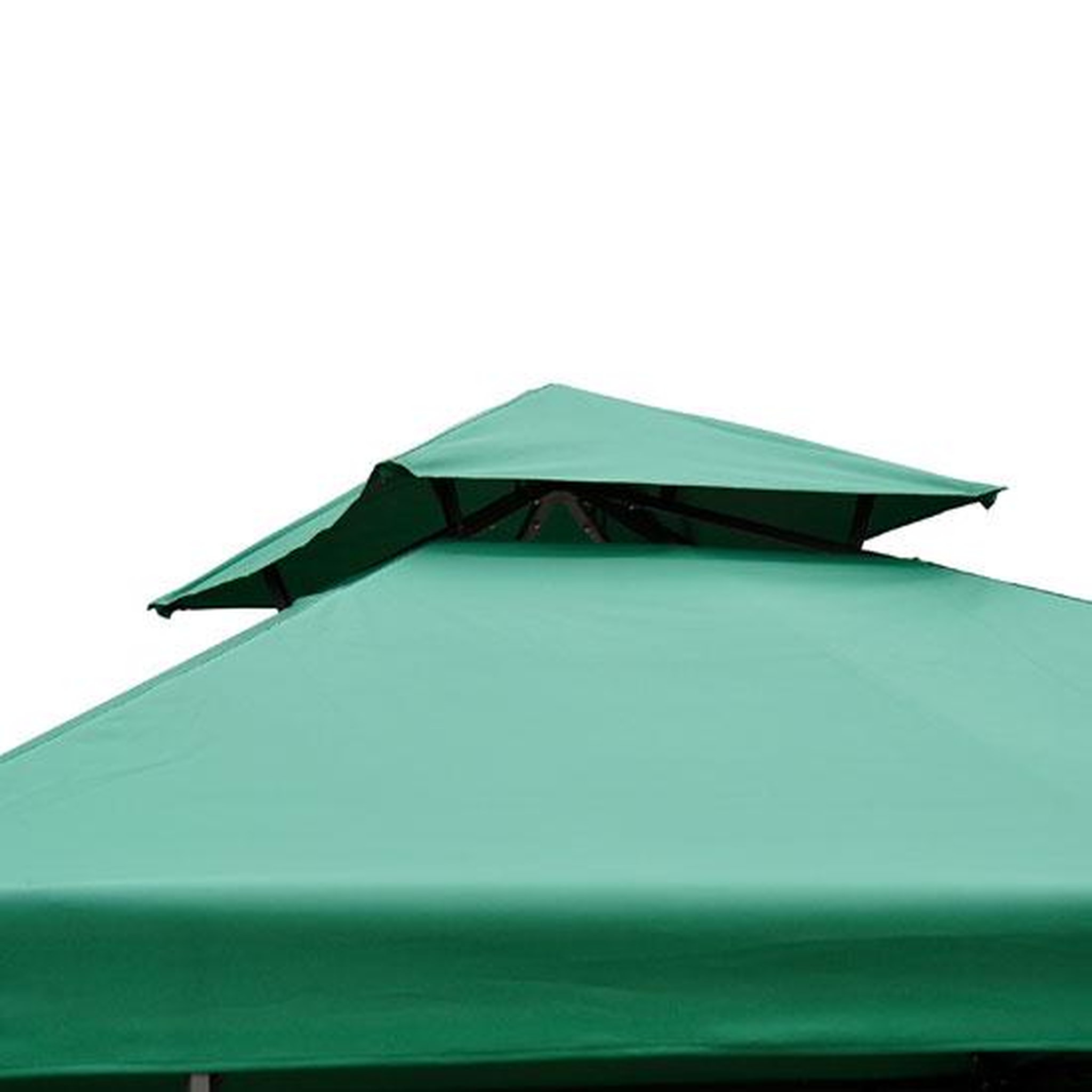 Voir la diapositive 6 : HOMCOM Toile de rechange pour pavillon tonnelle tente 3 x 3 m vert foncé