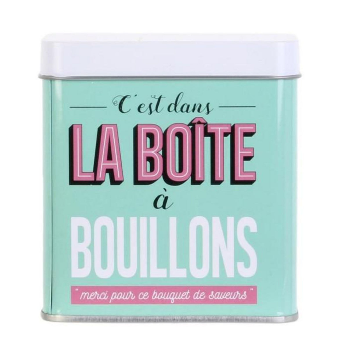 Paris Prix Boîte de Conservation  Ma Boîte à Bouillons  10cm Vert