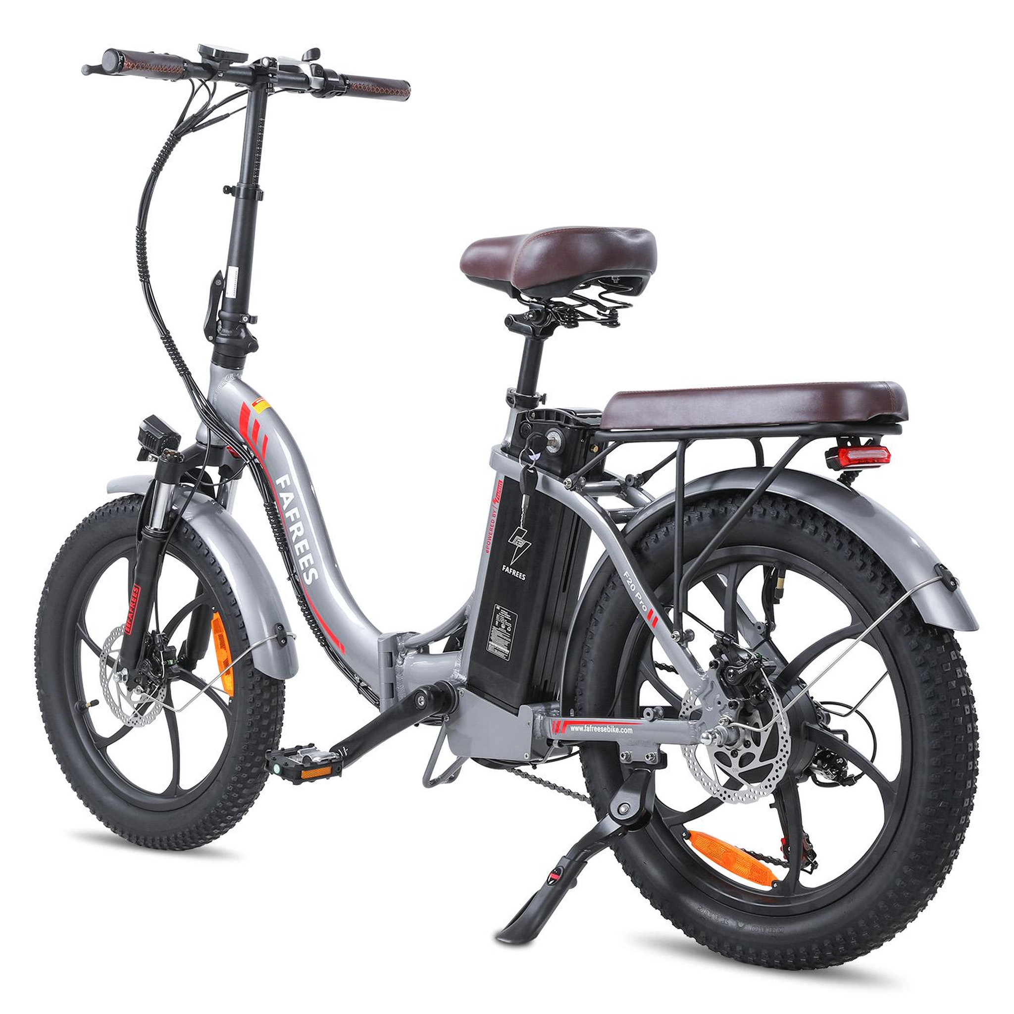Voir la diapositive 5 : FAFREES Vélo électrique à gros pneus fafrees f20 pro