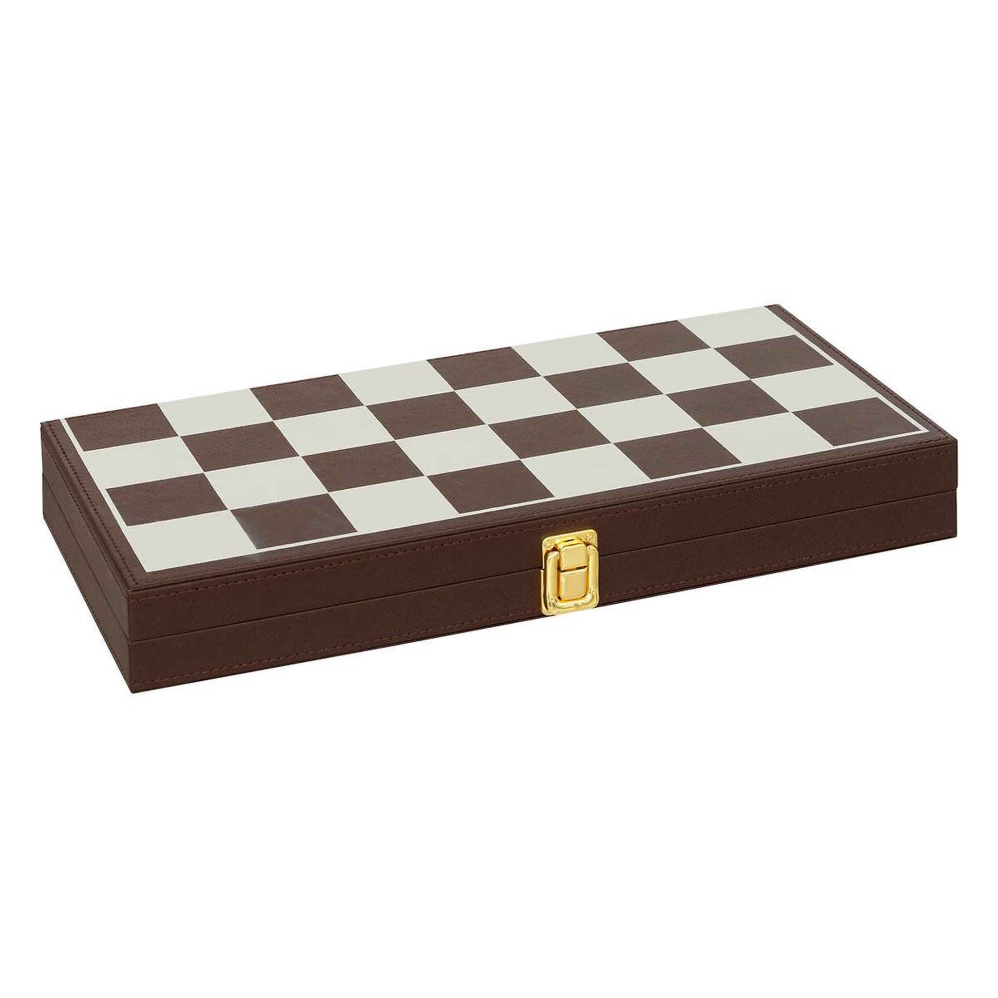 Voir la diapositive 3 : ATMOSPHERA Jeu de backgammon & d'échec  jule  40cm marron