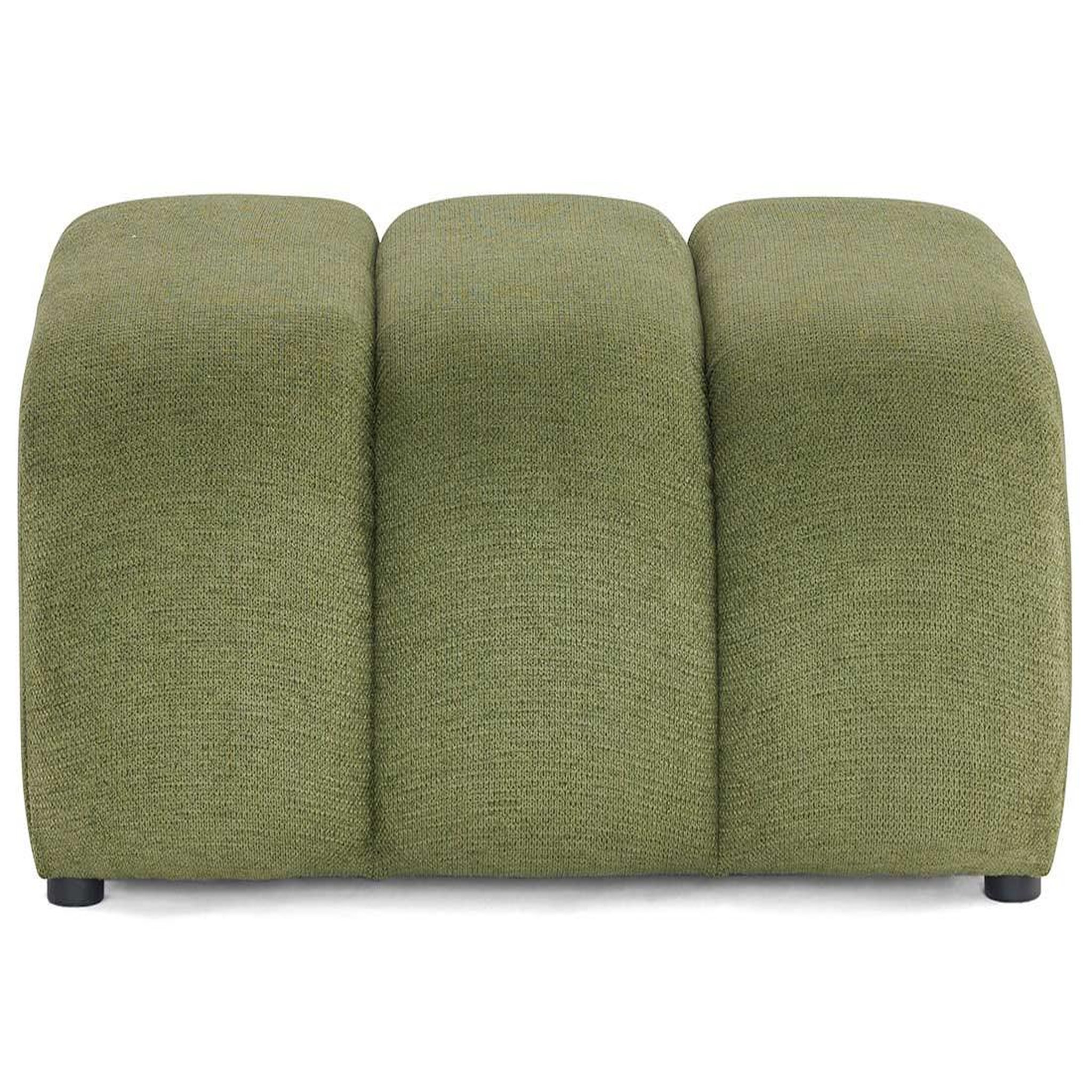 Voir la diapositive 1 : LISA DESIGN Debbie - pouf en tissu texturé