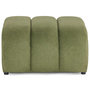 Voir la diapositive 1 : LISA DESIGN Debbie - pouf en tissu texturé