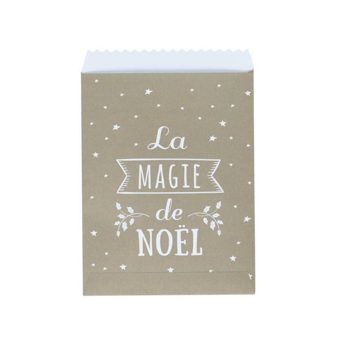 Paris Prix Lot de 4 Pochettes Cadeaux  Noël  30cm Multicolore