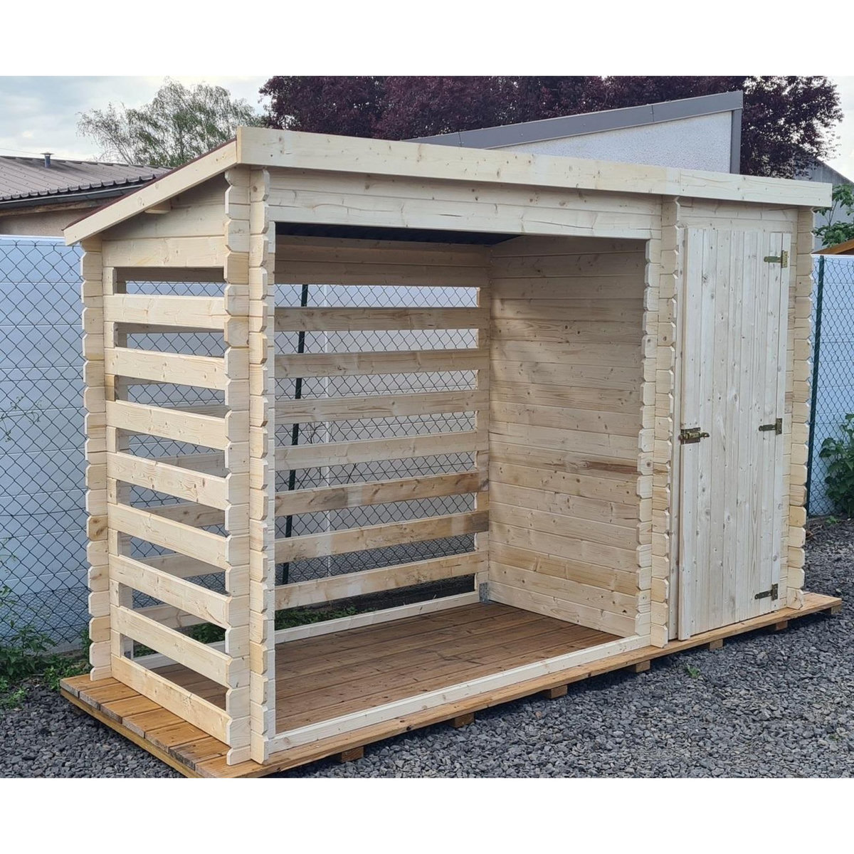 Habrita Abri de jardin bois - Monopente - 4m²