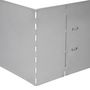 Voir la diapositive 5 : VIDAXL Cloture de pelouse 10 pcs Acier galvanise 100x20 cm