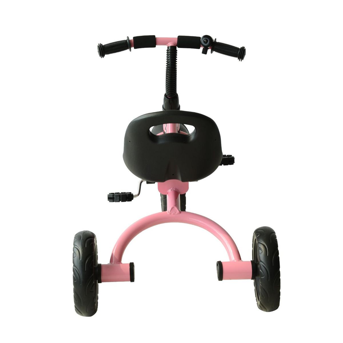HOMCOM Tricycle enfants multi-équipé garde-boue sonnette pédales antidérapantes siège réglable 2 positions avec dossier