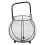 Voir la diapositive 1 : FIVE Panier de Rangement 55 Œufs  Métal  23cm Noir