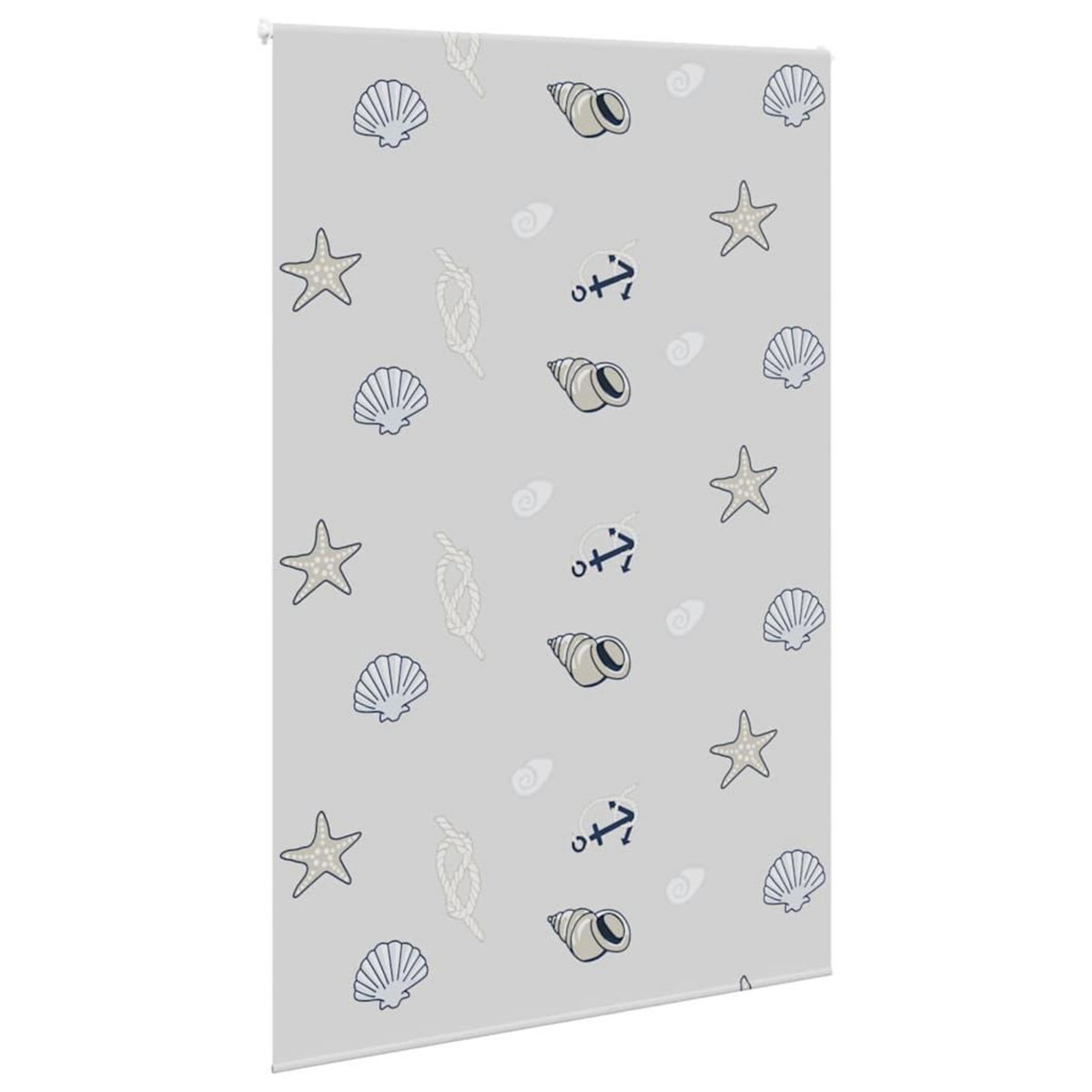 VIDAXL Store enrouleur de douche 150x240 cm largeur du tissu 146 cm