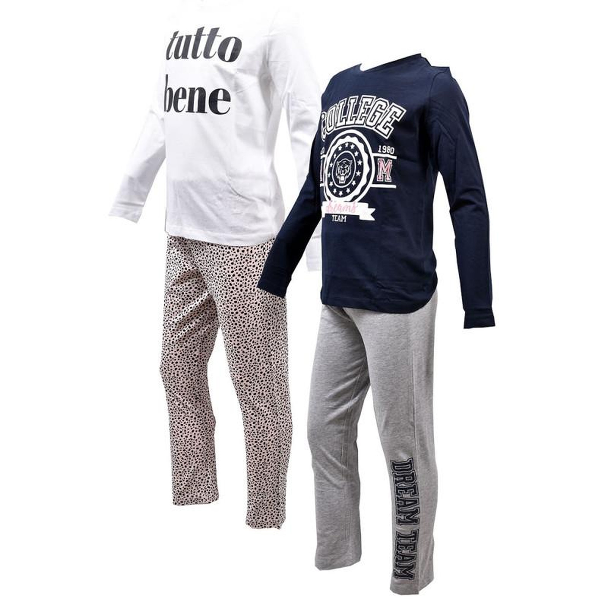 Voir la diapositive 2 : OZABI Pyjama Fille CASA AND CO