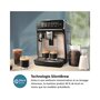 Voir la diapositive 3 : Philips Expresso Broyeur EP2224/90 Noir Gris Perle série 2200 SilentBrew