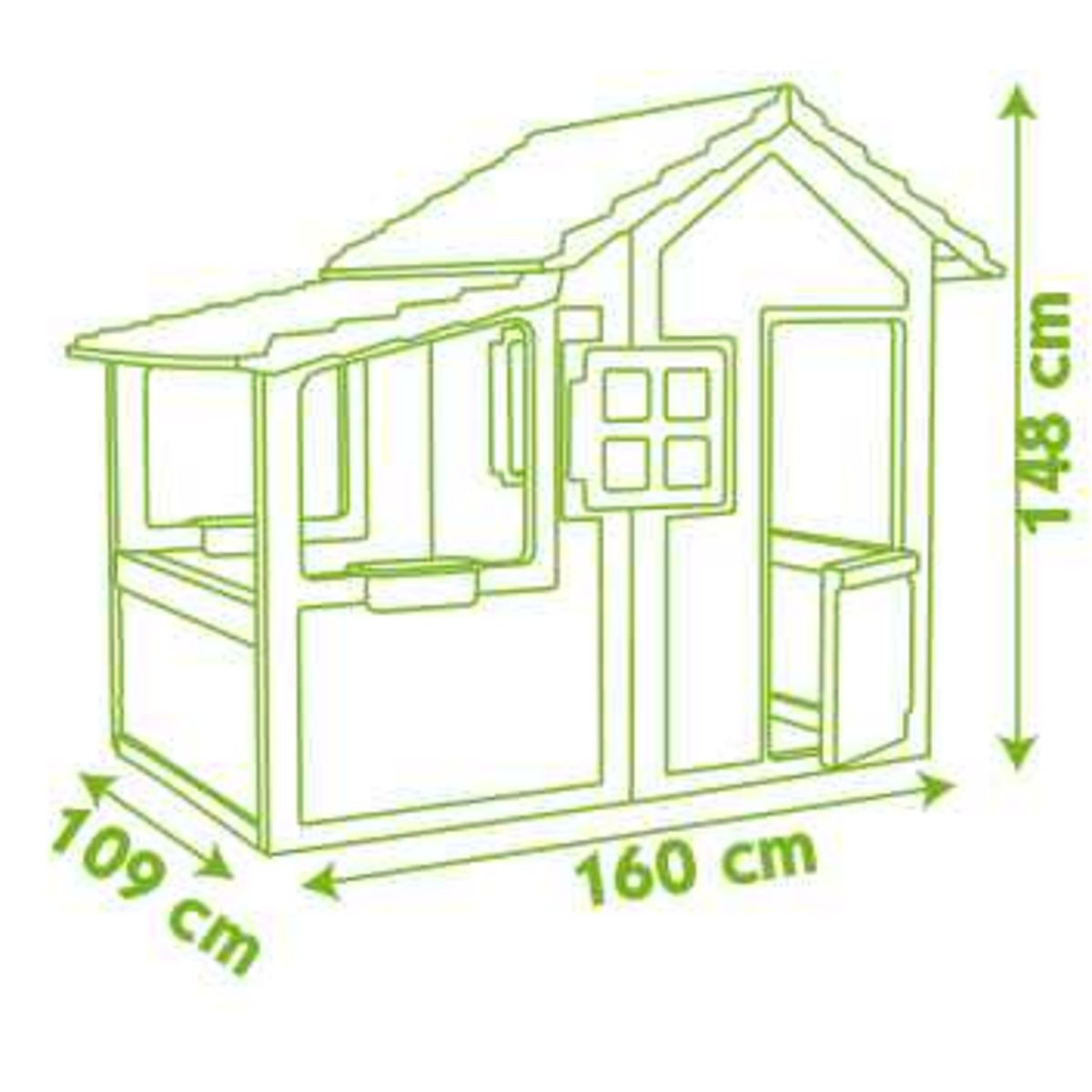 SMOBY Maison Neo Floralie