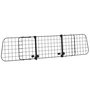 Voir la diapositive 1 : PAWHUT Barrière grille de séparation universelle voiture pour animaux longueur réglable dim. 91-152L x 30H cm kit complet installation inclus noir