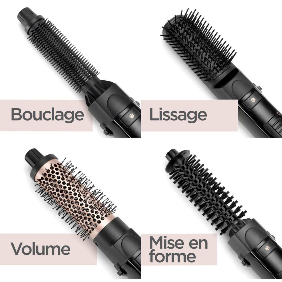 BABYLISS Brosse soufflante Smooth Finish 1200 AS122E