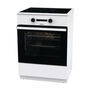 Voir la diapositive 4 : Hisense Cuisinière induction HEIT6A40WG