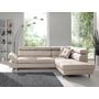 Voir la diapositive 2 : BEST MOBILIER Lisbona - canapé d'angle droit convertible - 5 places - avec têtières