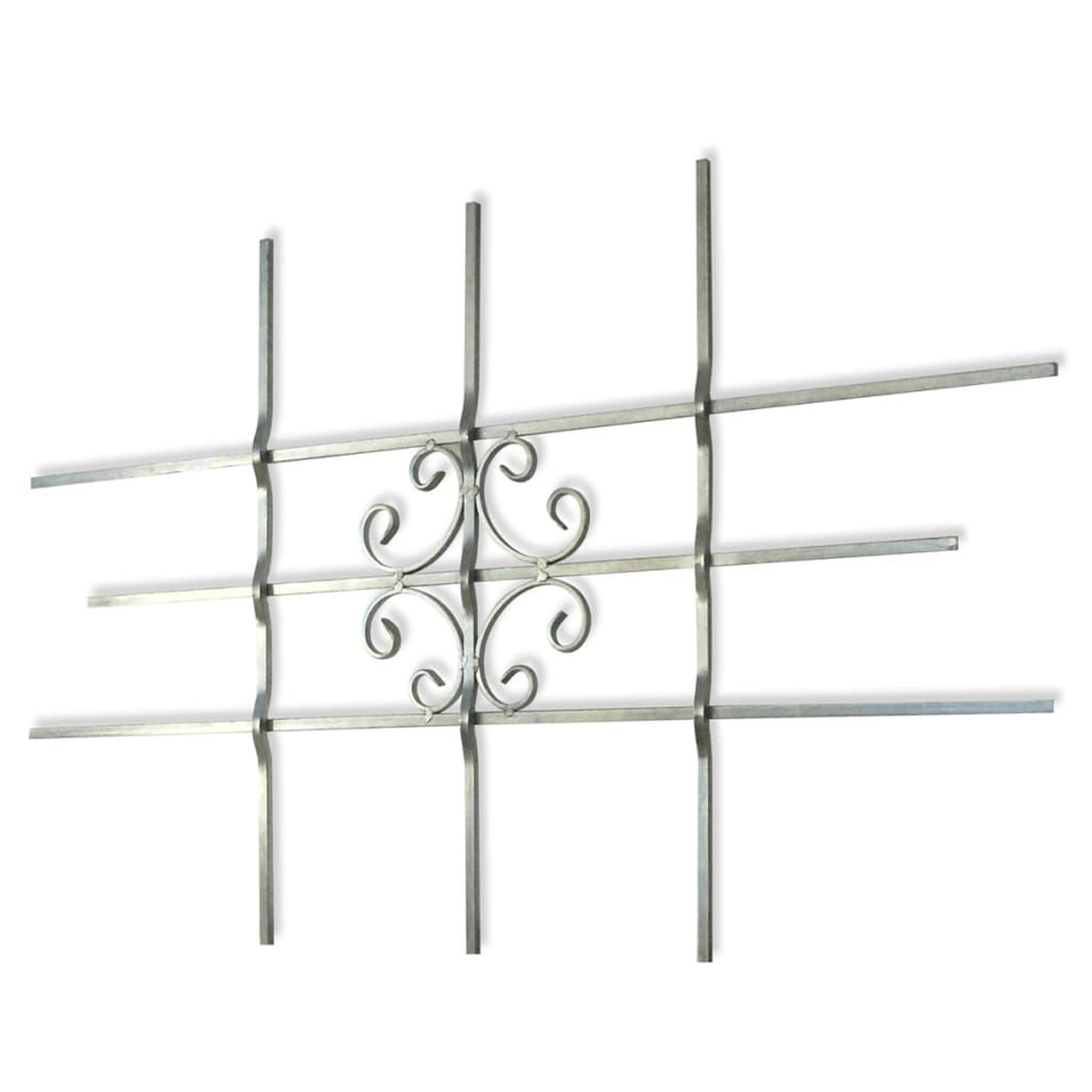 Voir la diapositive 2 : VIDAXL Grilles de securite pour fenetre 69 x 114 cm