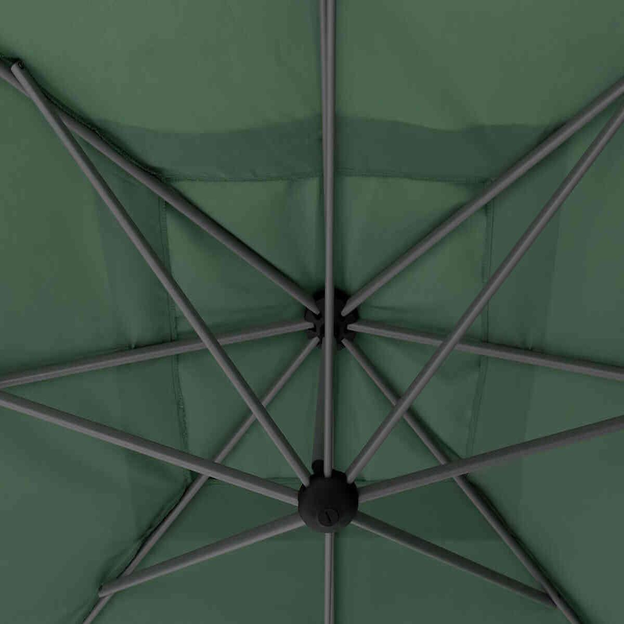 Voir la diapositive 3 : HESPERIDE Parasol déporté carré Manoa Olive - 2,5 x 2,5 m - Hespéride