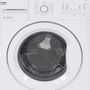 Voir la diapositive 3 : BEKO Lave-linge hublot WMB61021Y, 6 Kg, 1000 T/min