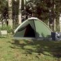 Voir la diapositive 3 : VIDAXL Tente de camping a dome 4 personnes vert impermeable