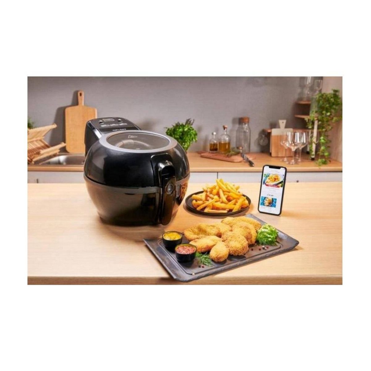TEFAL Friteuse sans huile 1.2l 1500w noir - FZ722815
