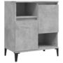 Voir la diapositive 2 : VIDAXL Buffet Gris beton 60x35x70 cm Bois d'ingenierie
