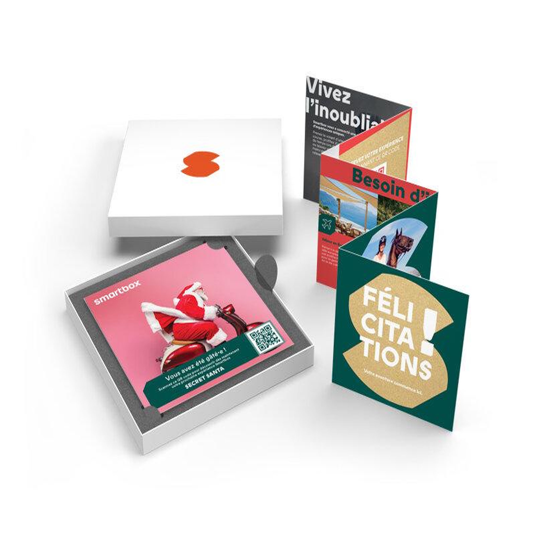 Voir la diapositive 2 : Smartbox Secret santa - coffret cadeau multi-thèmes