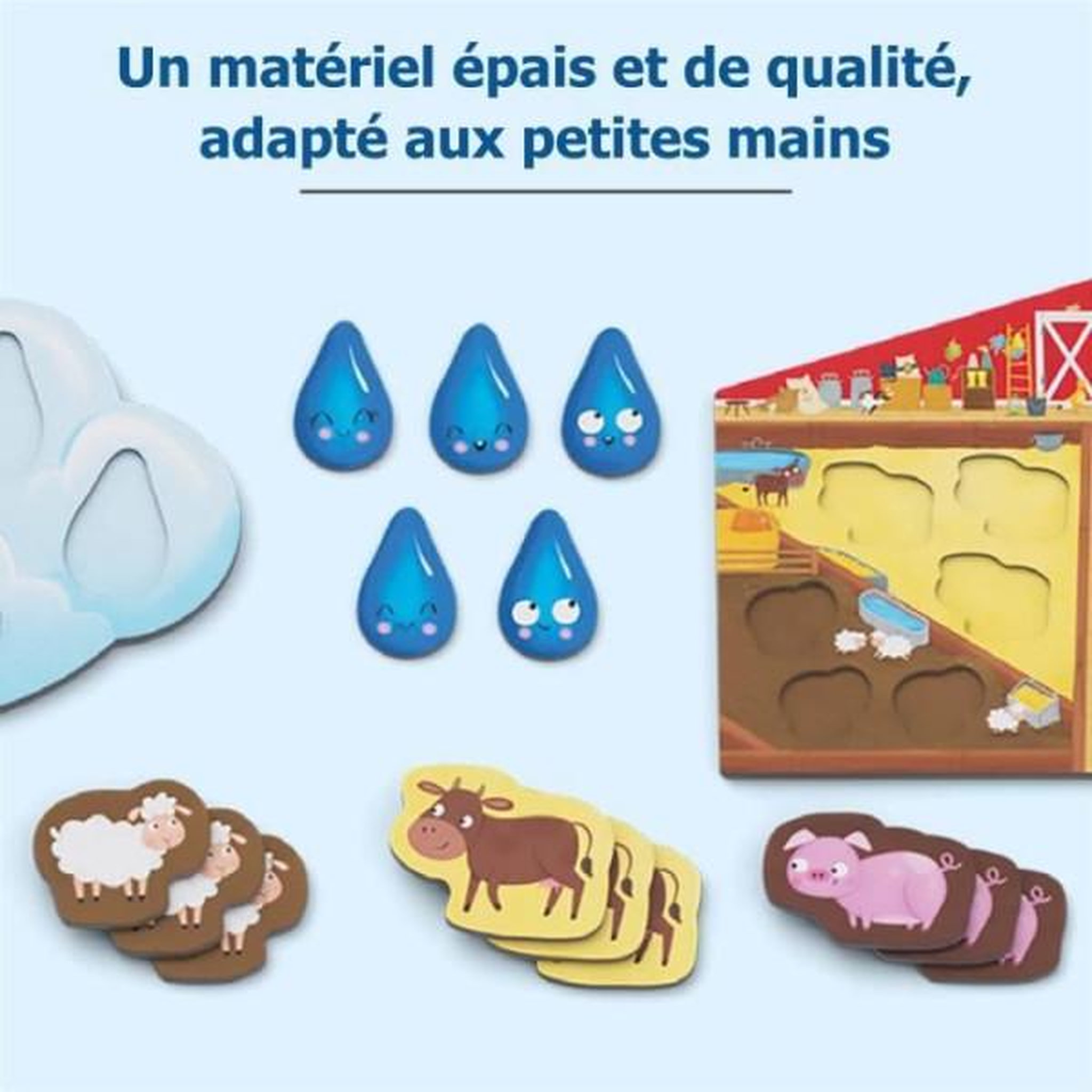 Voir la diapositive 2 : RAVENSBURGER Jeu classique Ravensburger À l abri les Zanimos