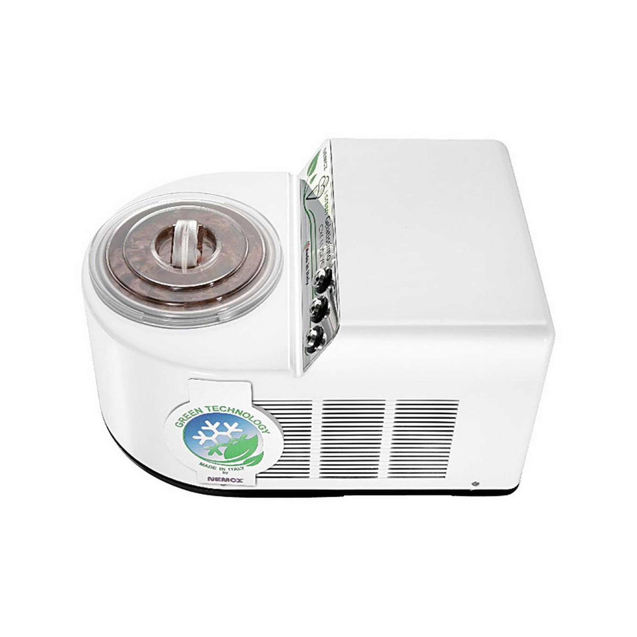 Voir la diapositive 2 : Nemox Turbine à glaces 1.7l 140w blanc - 003a610250