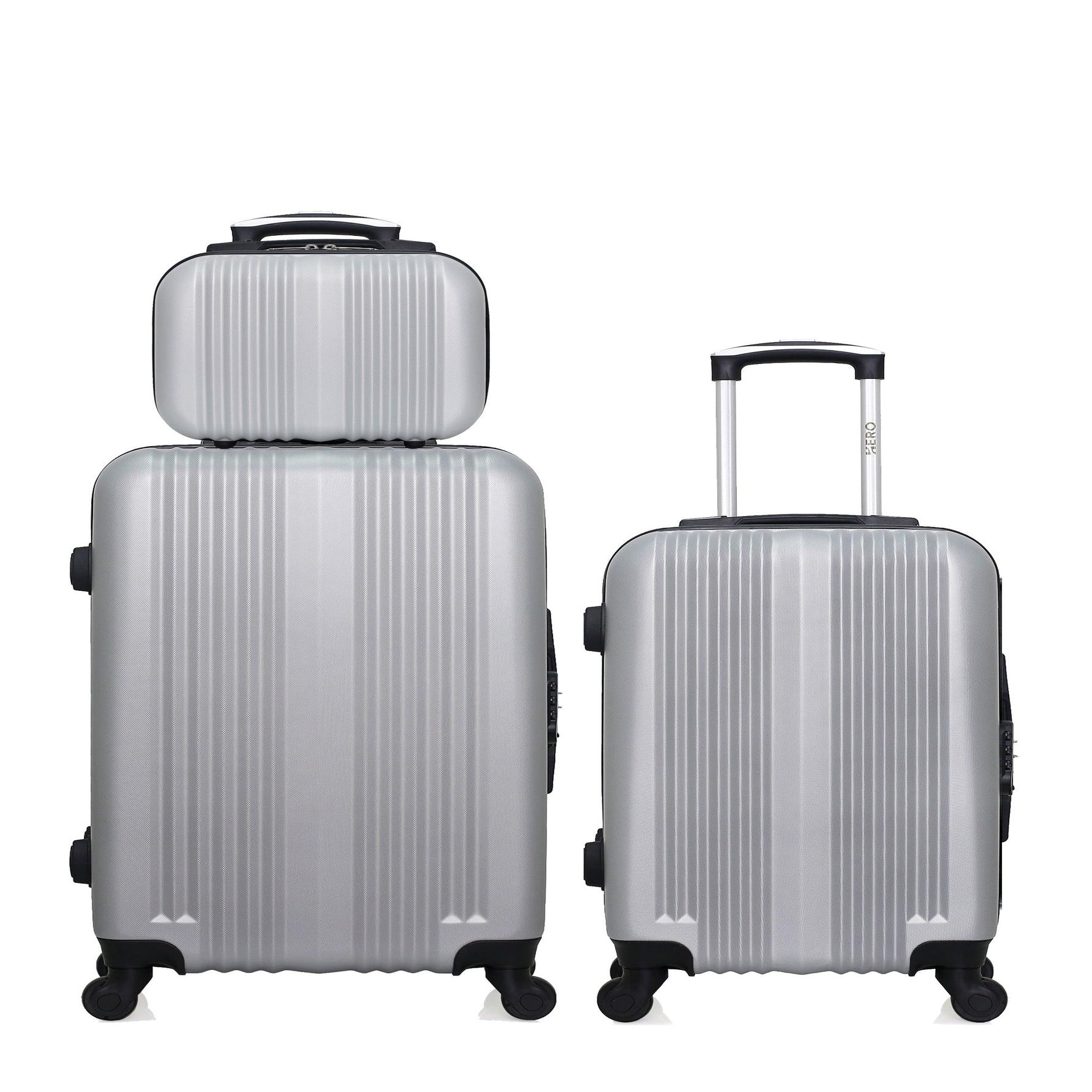 HERO Hero - lot de 3 - valise weekend, valise cabine et vanity lipari