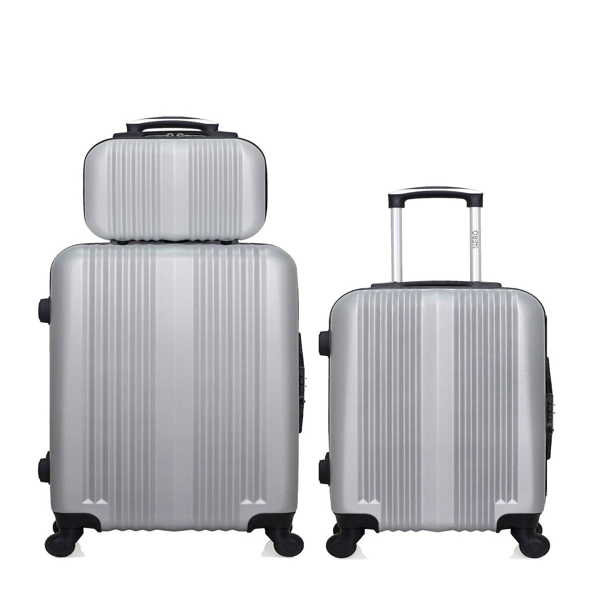 HERO HERO - Lot de 3 - Valise weekend, valise cabine et vanity LIPARI