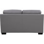 Voir la diapositive 4 : Habitat et Jardin Canapé cuir et PVC  Cardiff  - 163 x 92 x 93 cm - 2 places - Gris clair
