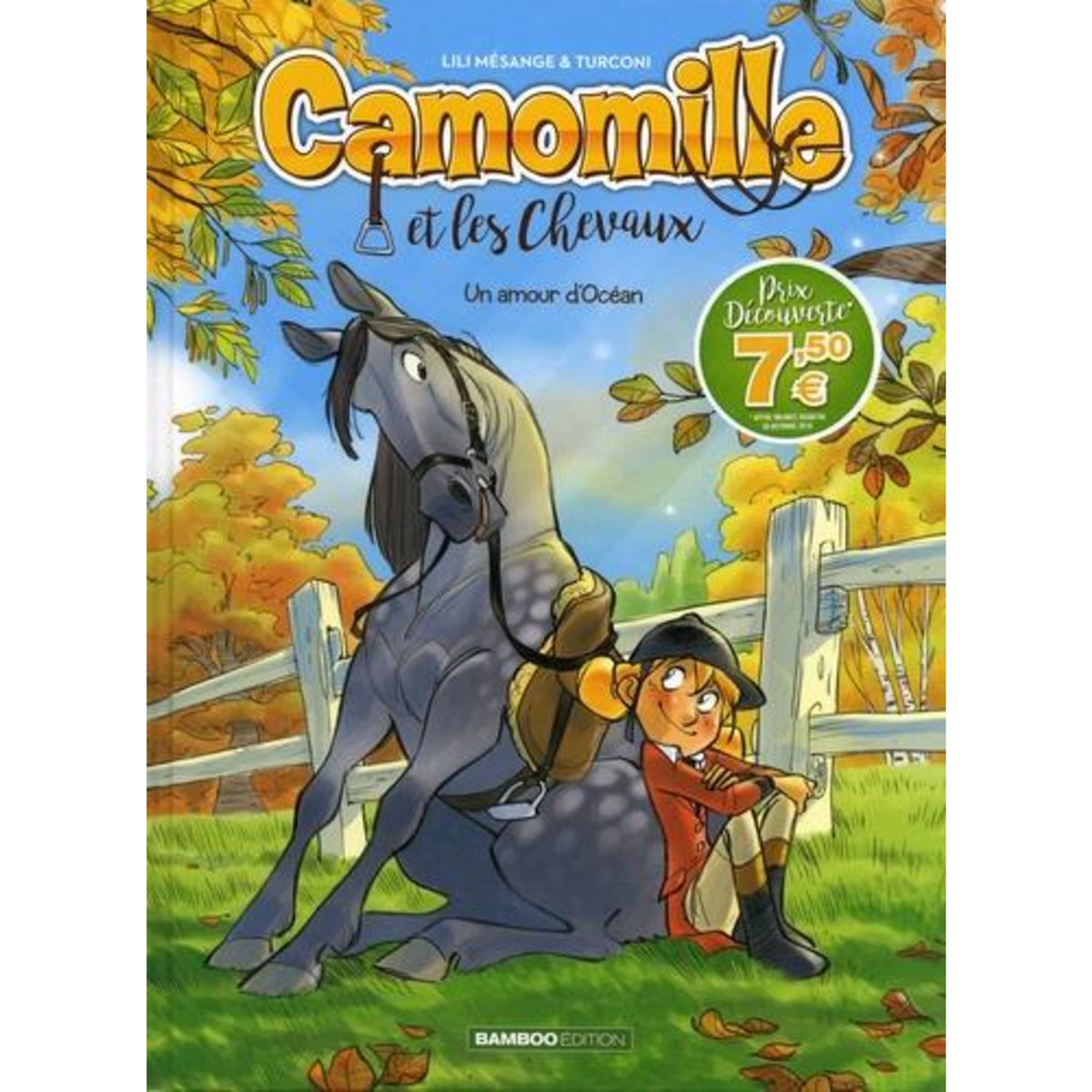 CAMOMILLE ET LES CHEVAUX TOME 1 : UN AMOUR D'OCEAN, Mésange Lili