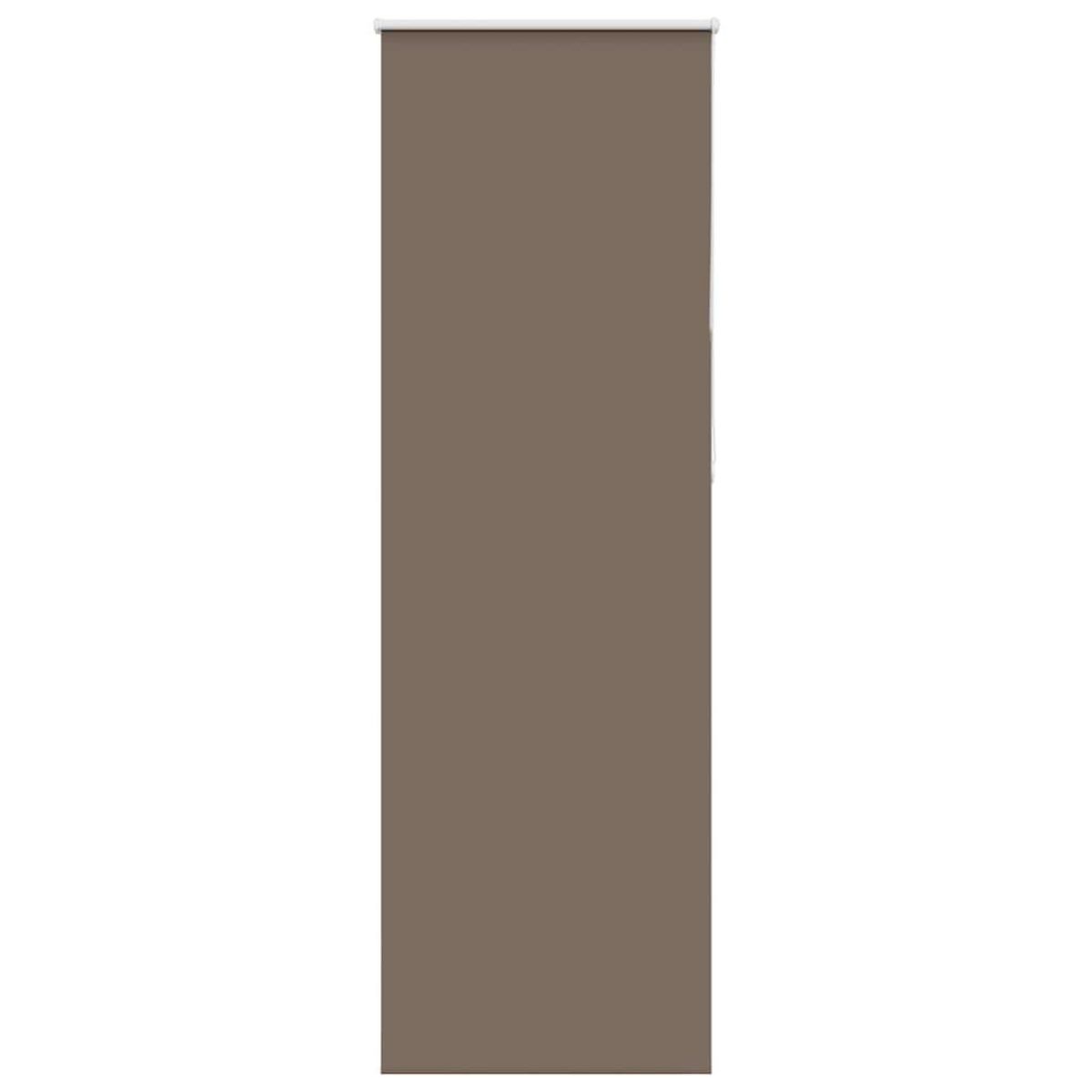 VIDAXL Store enrouleur occultant cafe 85x230cm largeur du tissu 80,7cm