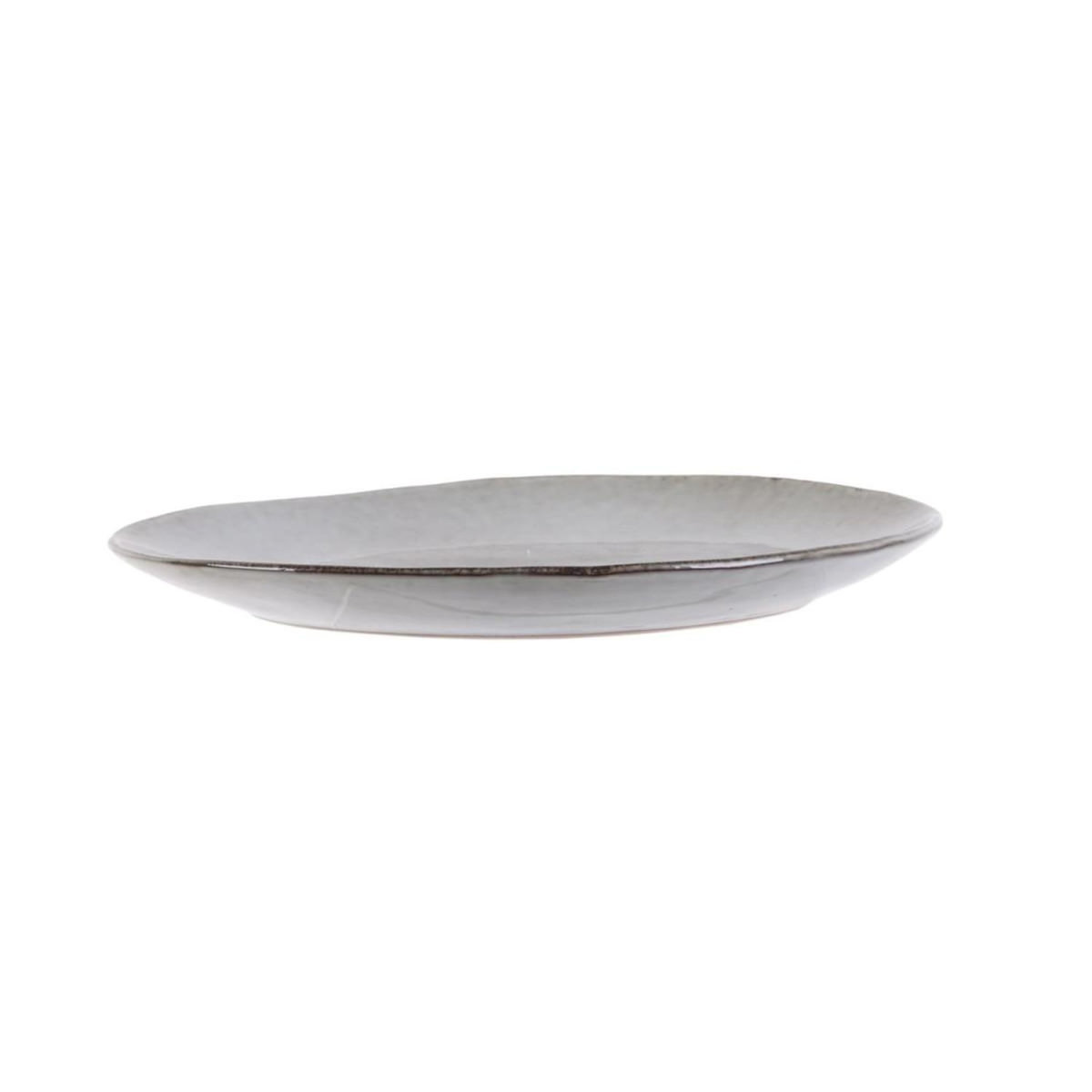 Paris Prix Lot de 6 Assiettes à Dessert  Au Grès  22cm Gris