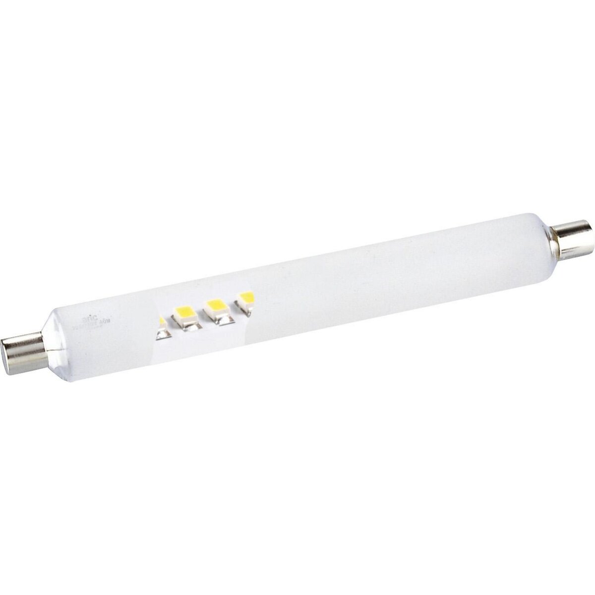 Aric Tube led droit S15 opaque 385 Lm 30 W blanc chaud, ARIC