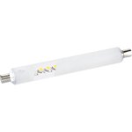 Aric Tube led droit S15 opaque 385 Lm 30 W blanc chaud, ARIC