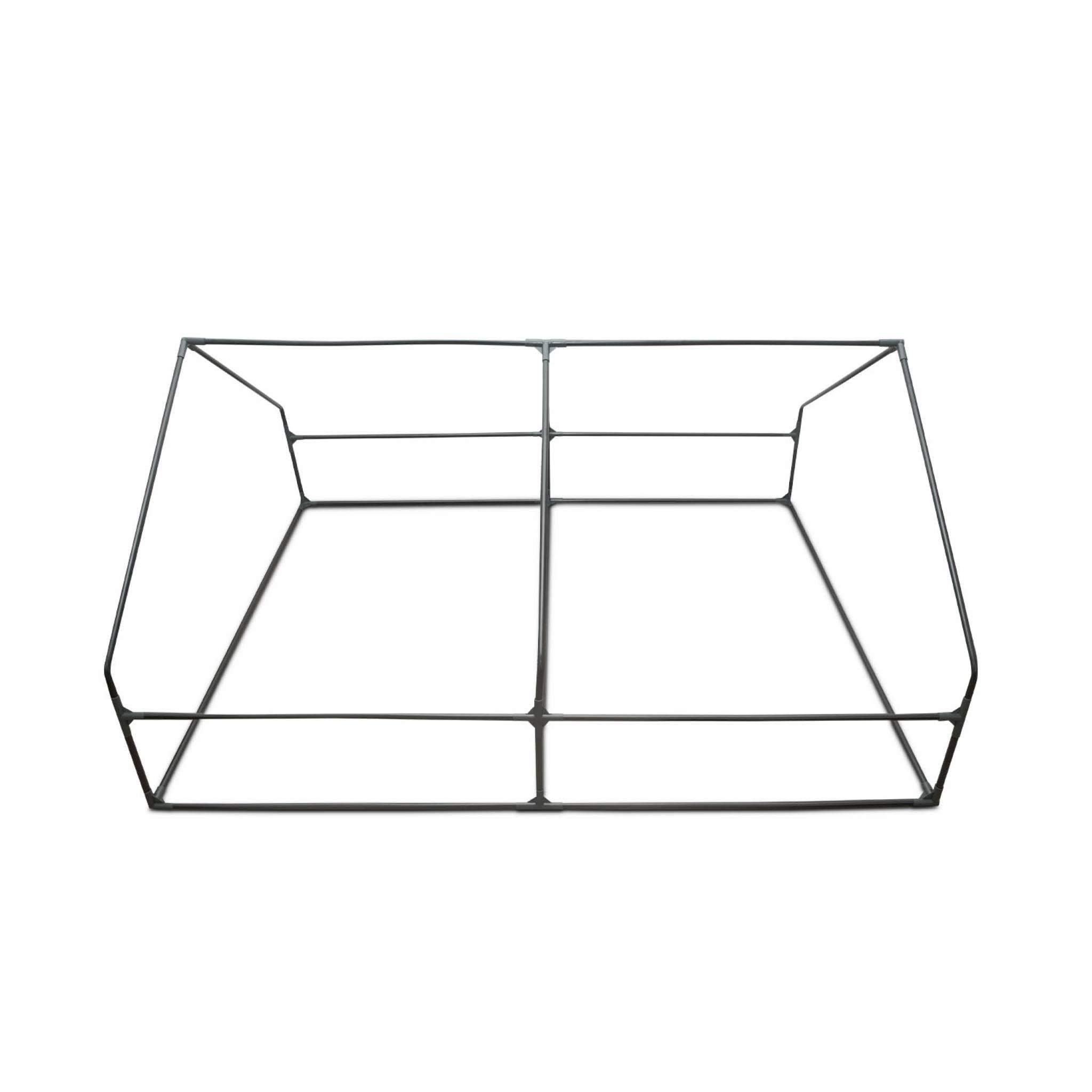Voir la diapositive 4 : SWEEEK Mini serre de jardin - Ciboulette - 2.5m². serre châssis en polyéthylène