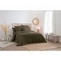 Voir la diapositive 5 : ATMOSPHERA Drap Housse bonnet 30 cm 100% Lin Tropiques